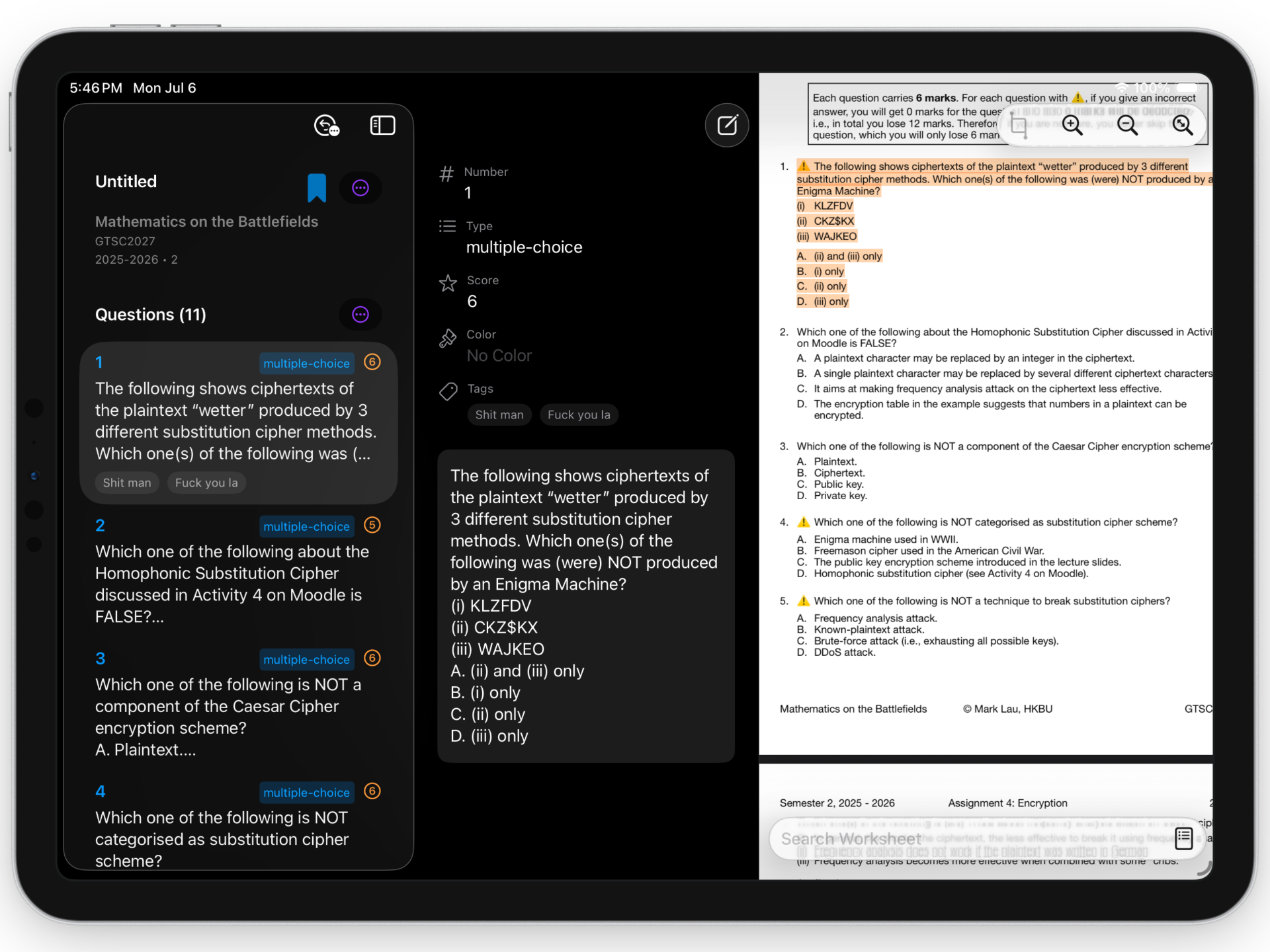 Qubase app screenshot